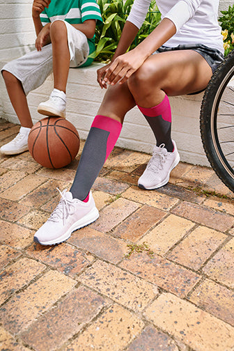 JOBST® Sport Knee High 20-30 mmHg Compression Socks Closed Toe
