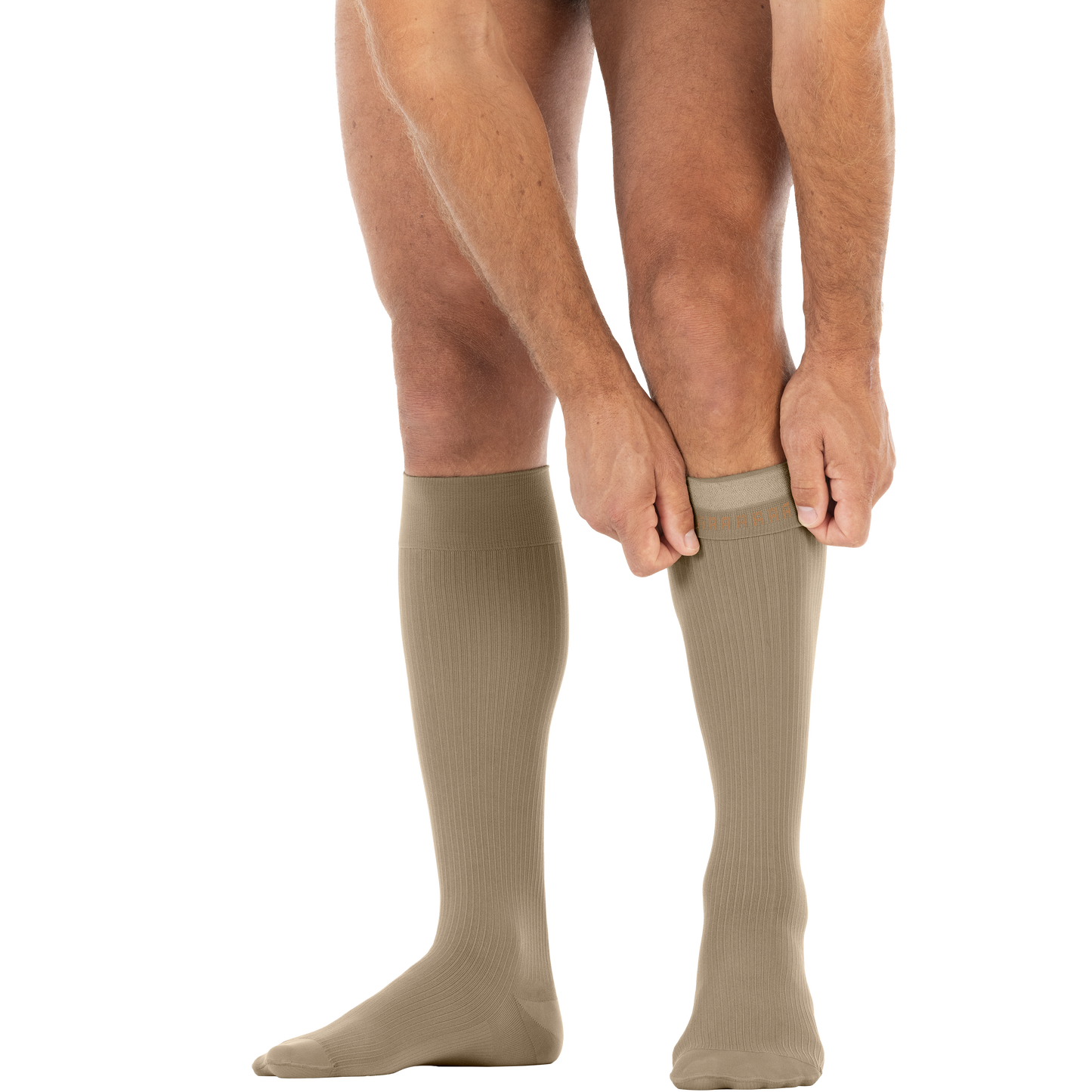 JOBST® forMen Knee High 20-30 mmHg w/ SoftFit Band Compression Socks Closed Toe