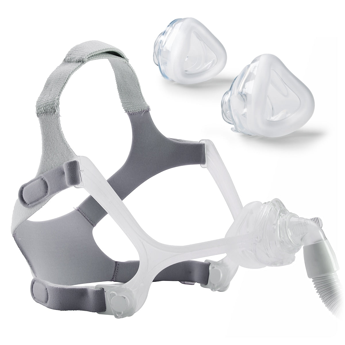 Wisp Mask with Clear Frame and Headgear