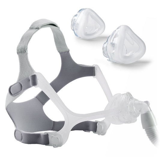 Wisp Mask with Clear Frame and Headgear
