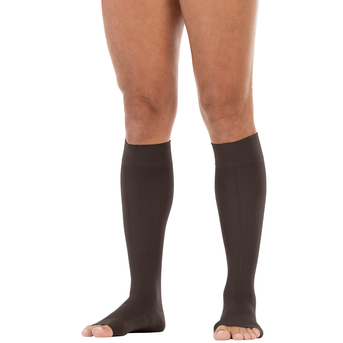 JOBST® forMen Knee High 20-30 mmHg w/ SoftFit Band Compression Socks Open Toe