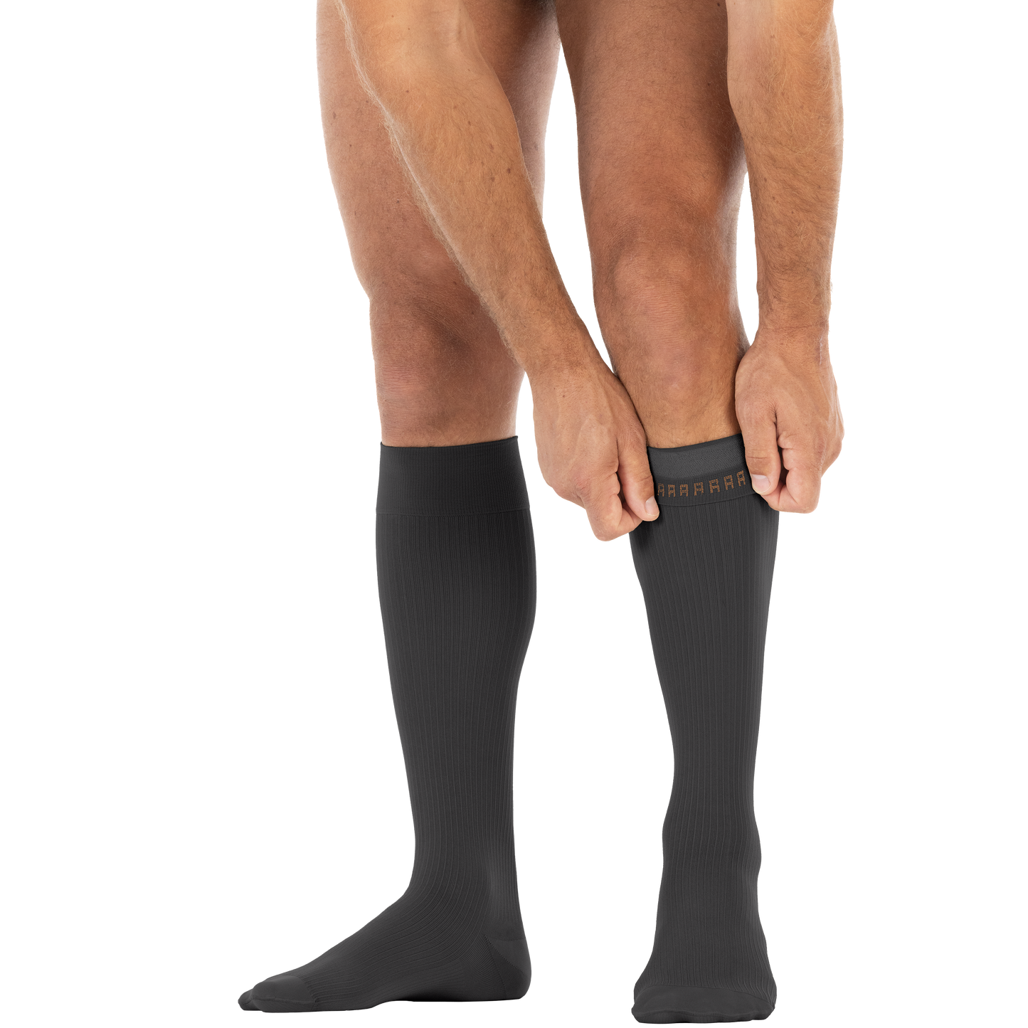 JOBST® forMen Knee High 20-30 mmHg w/ SoftFit Band Compression Socks Closed Toe