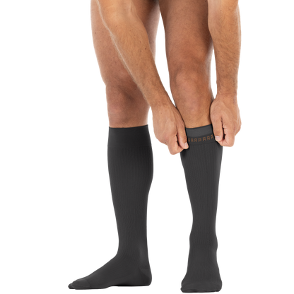 JOBST® forMen Knee High 30-40 mmHg w/ SoftFit Band Compression Socks Closed Toe