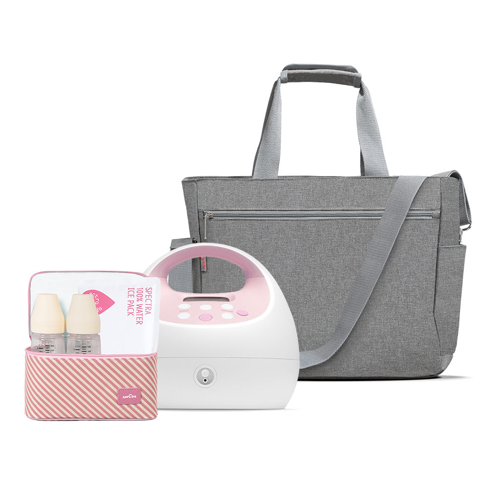 Spectra S2 Plus Breast Pump With Grey Tote