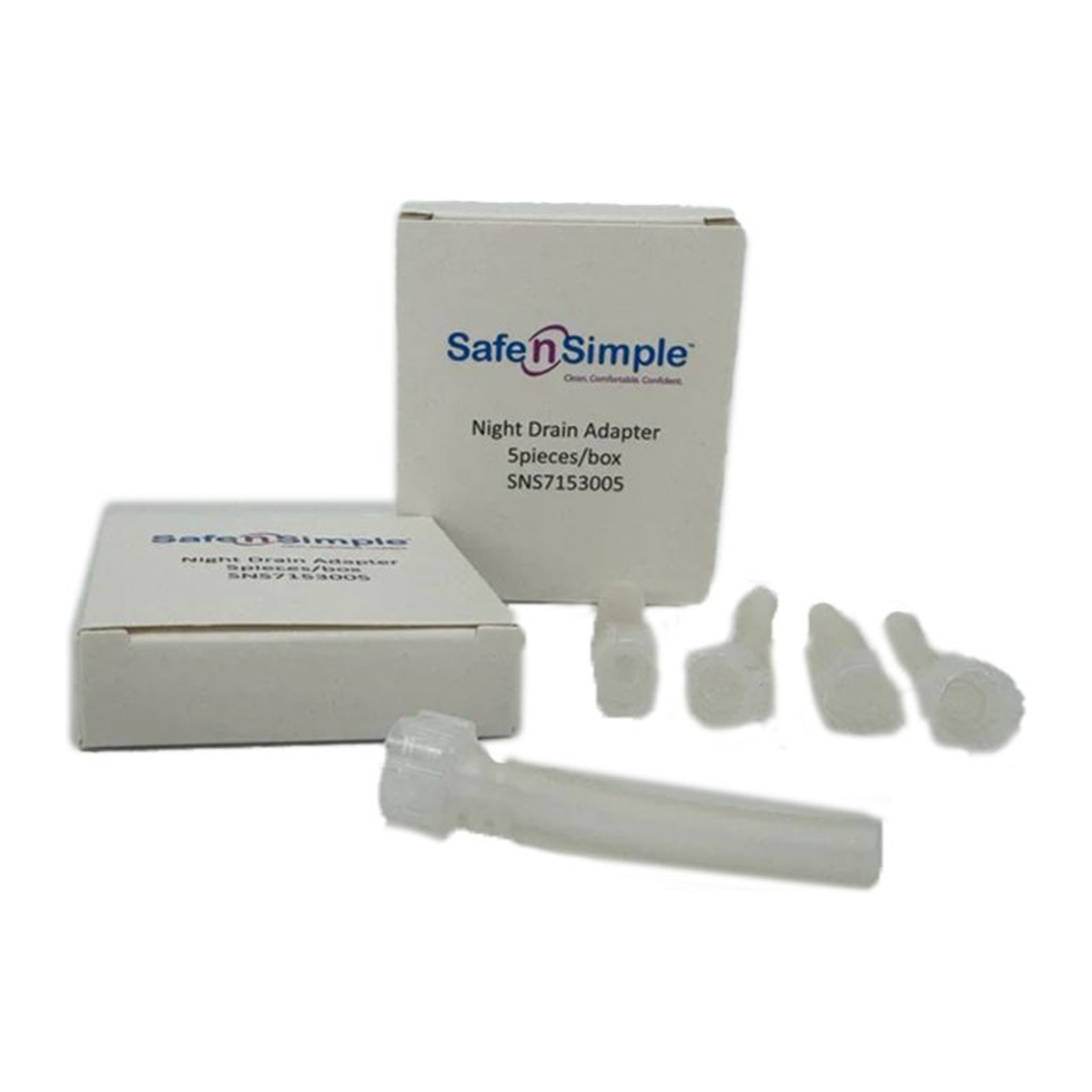 Urinary Night Drain Adapter 5 Count