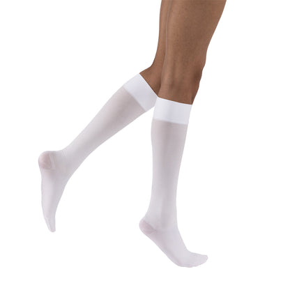 JOBST® UlcerCare Liners Knee High Closed Toe White Box of 3