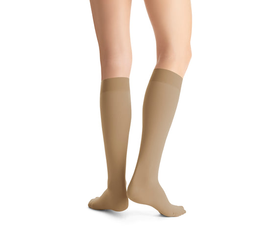 JOBST® Opaque Women's Knee High 15-20 mmHg Compression Stockings Closed Toe