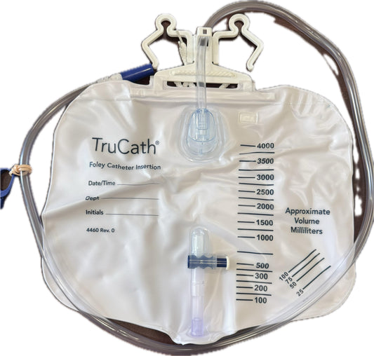TruCath® Urinary Drain Bag 4,000 mL