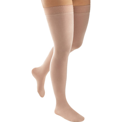 JOBST® ACTIVA Opaque Thigh High 20-30 mmHg Compression Socks Closed Toe