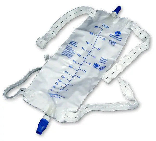 AMSure® Urinary Drain Bag with Comfort Strap, 600 mL