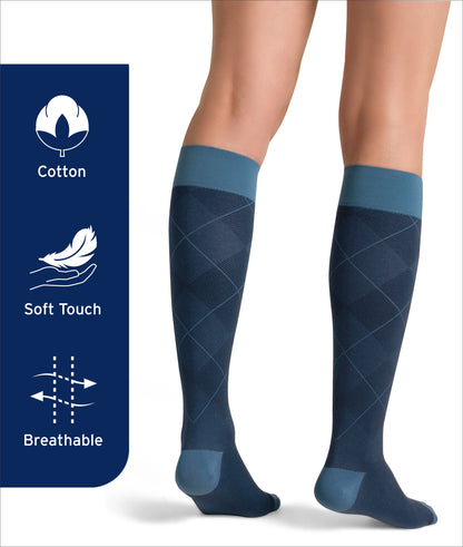 JOBST® Style Knee High 15-20 mmHg Compression Socks Closed Toe