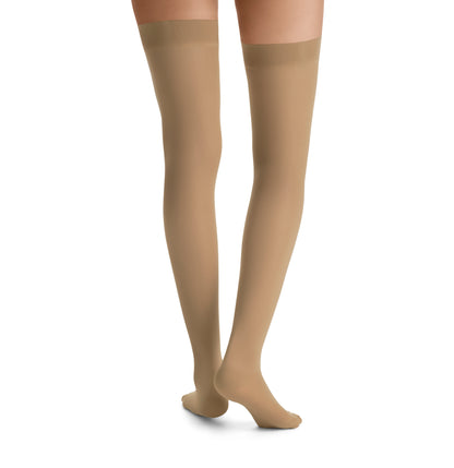 JOBST® UltraSheer Women's Thigh High 15-20 mmHg w/ Silicone Dot Top Band Compression Stockings Closed Toe