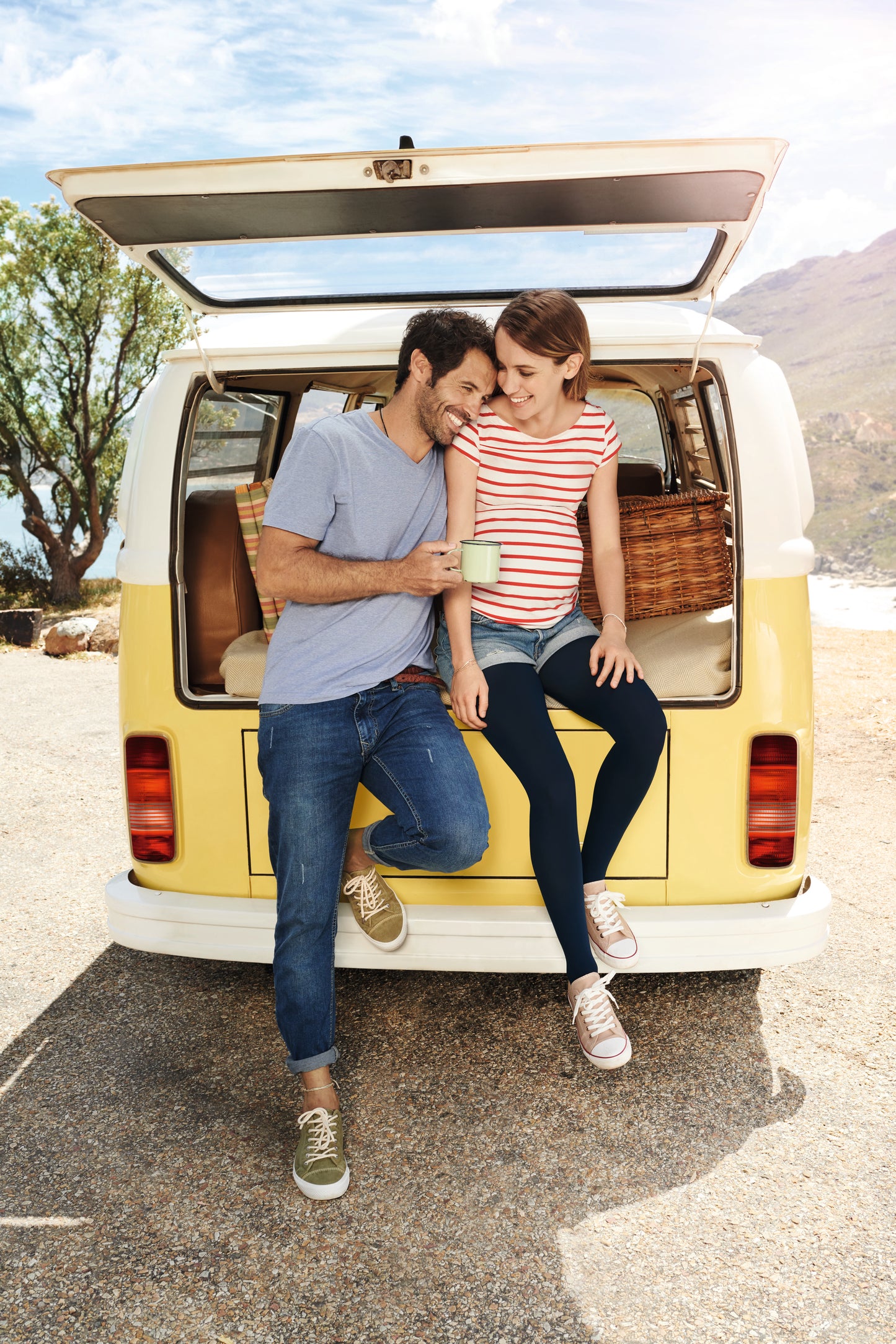 JOBST® Opaque Maternity Waist High 15-20 mmHg Compression Stockings Closed Toe