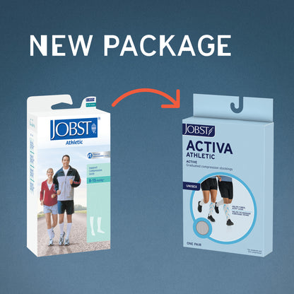 JOBST® ACTIVA Athletic Knee High 20-30 mmHg Compression Socks Closed Toe